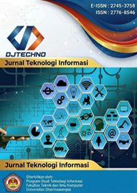 Cover Djtechno: Jurnal Teknologi Informasi