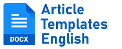 Download Manuscript Template - EN